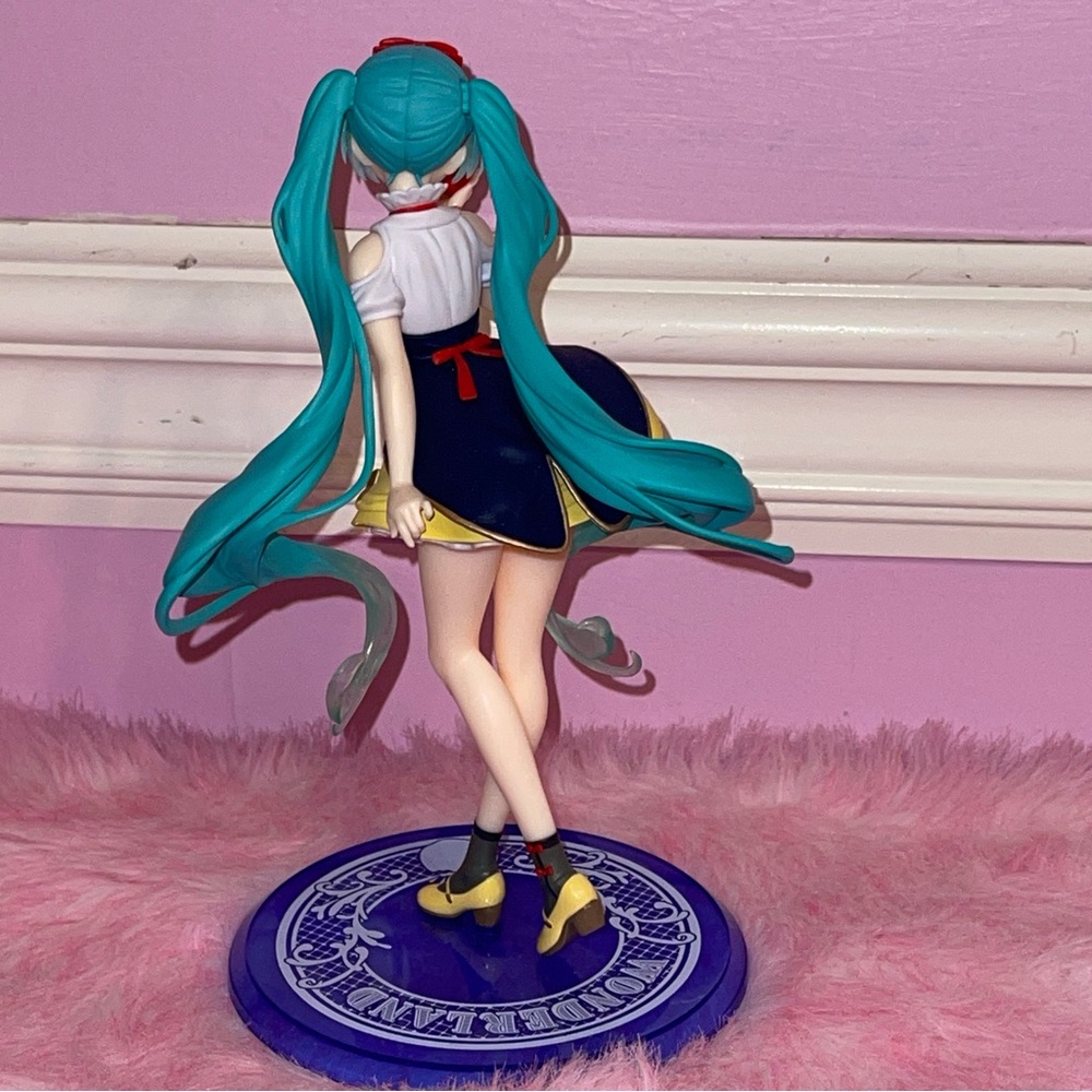2 miku hatsune vocaloid anime figure statues Snow White wonderland rody lolita - Picture 10 of 12